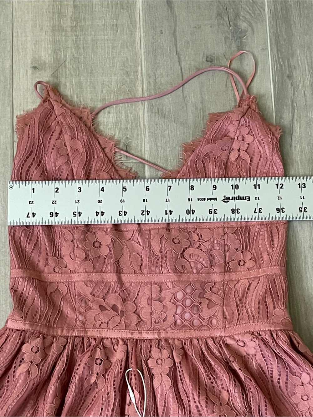 NWT Lady Black Tie Aurelia Mauve Lace Fit & Flare Dress Size Small - Picture 6 of 10